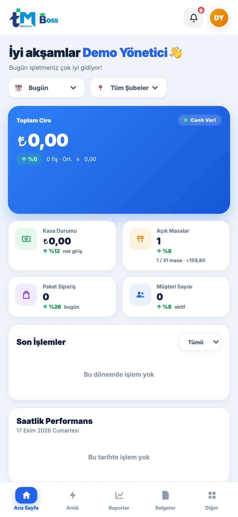 Mobil Görünüm