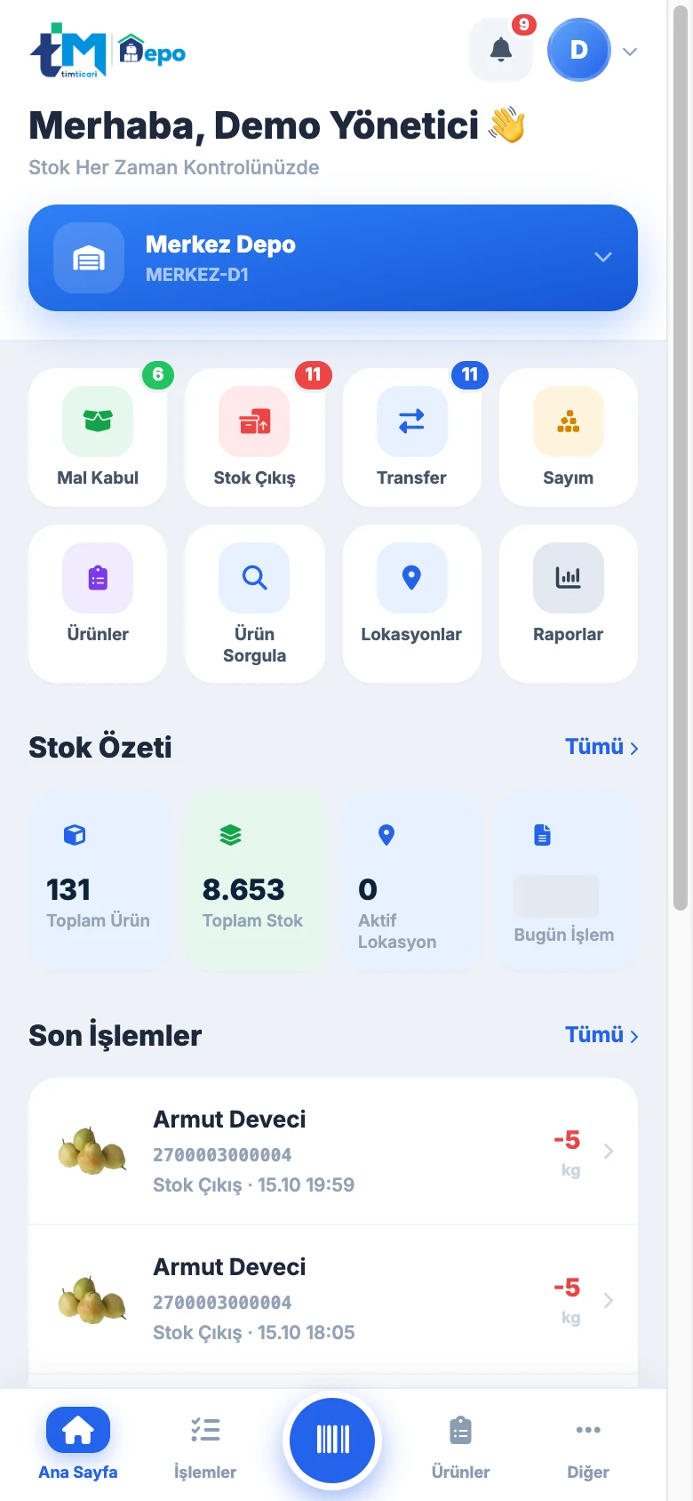 Mobil Görünüm