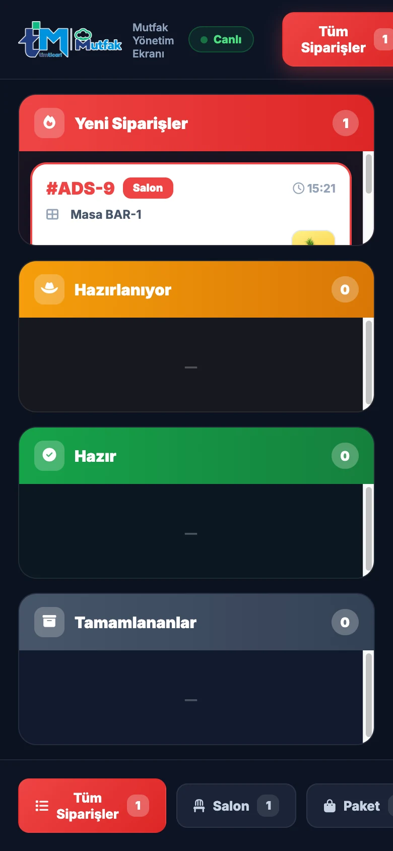 Mobil Görünüm